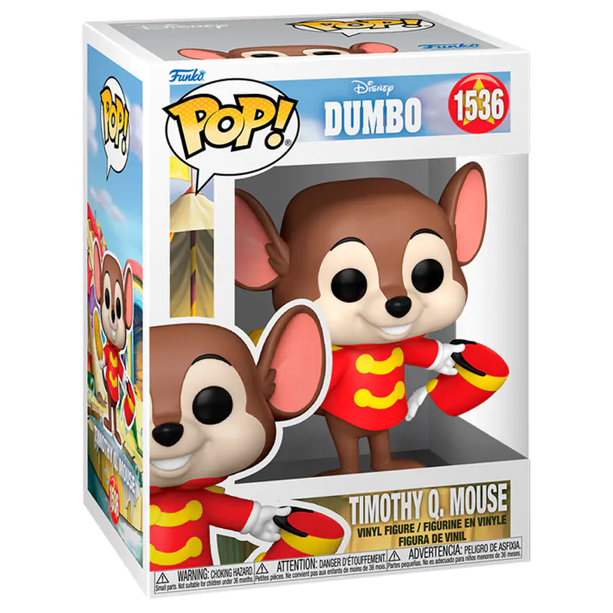 Funko POP figure Disney Dumbo Timothy Q Mouse product photo