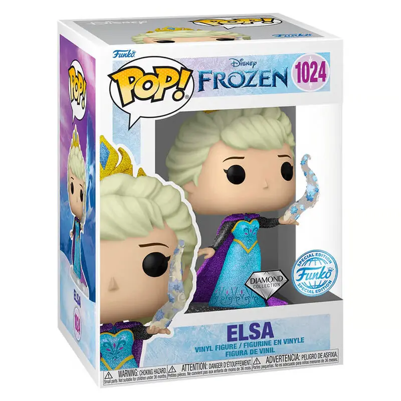 Disney: Ultimate Princess POP! Vinyl Figure Elsa (Frozen) (DGLT) 9 cm termékfotó