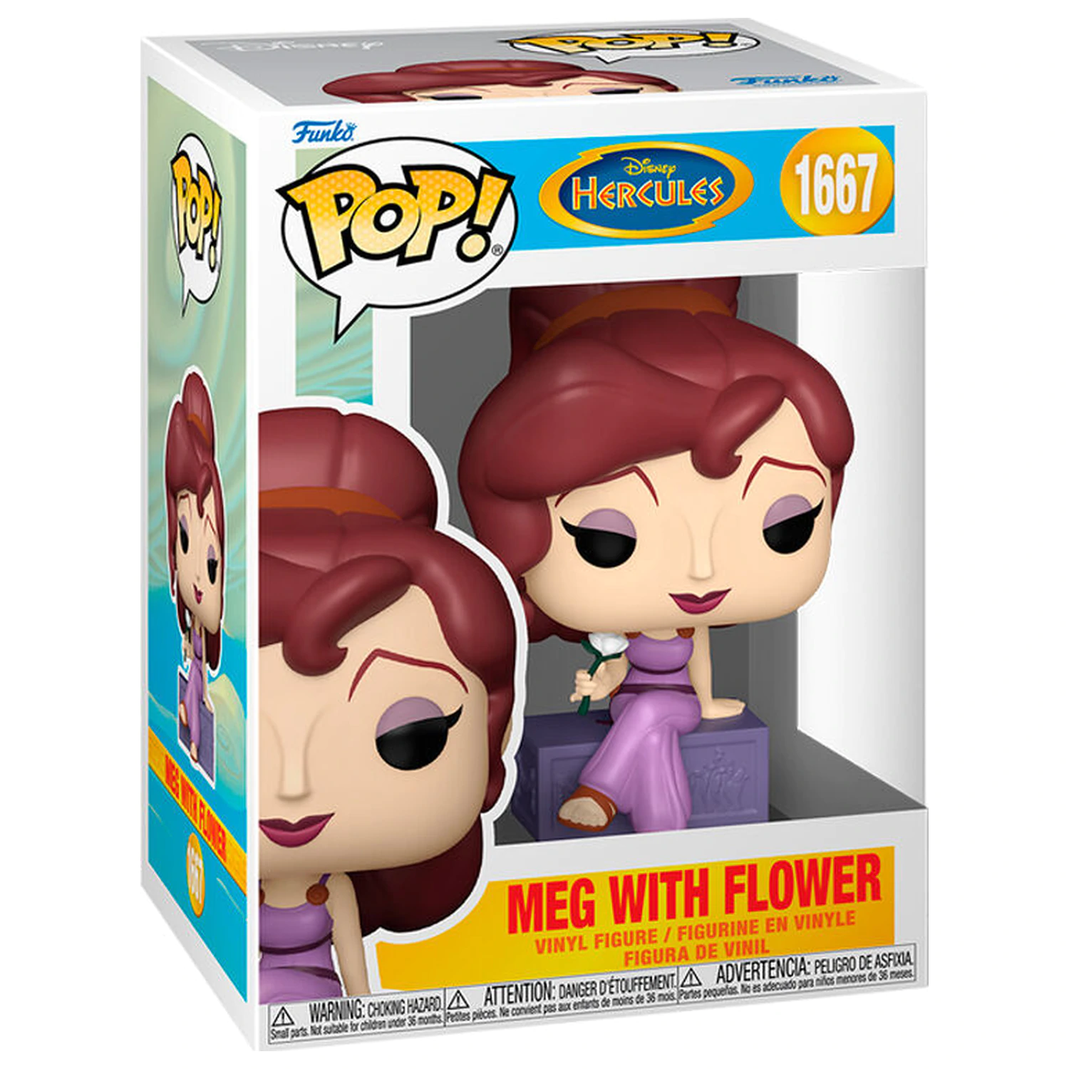 Funko POP figure Disney Hercules Meg with Flower product photo