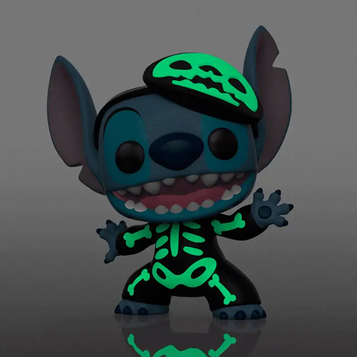 POP figure Disney LiLo &amp; Stitch Skeleton Stitch Chase Exclusive product photo