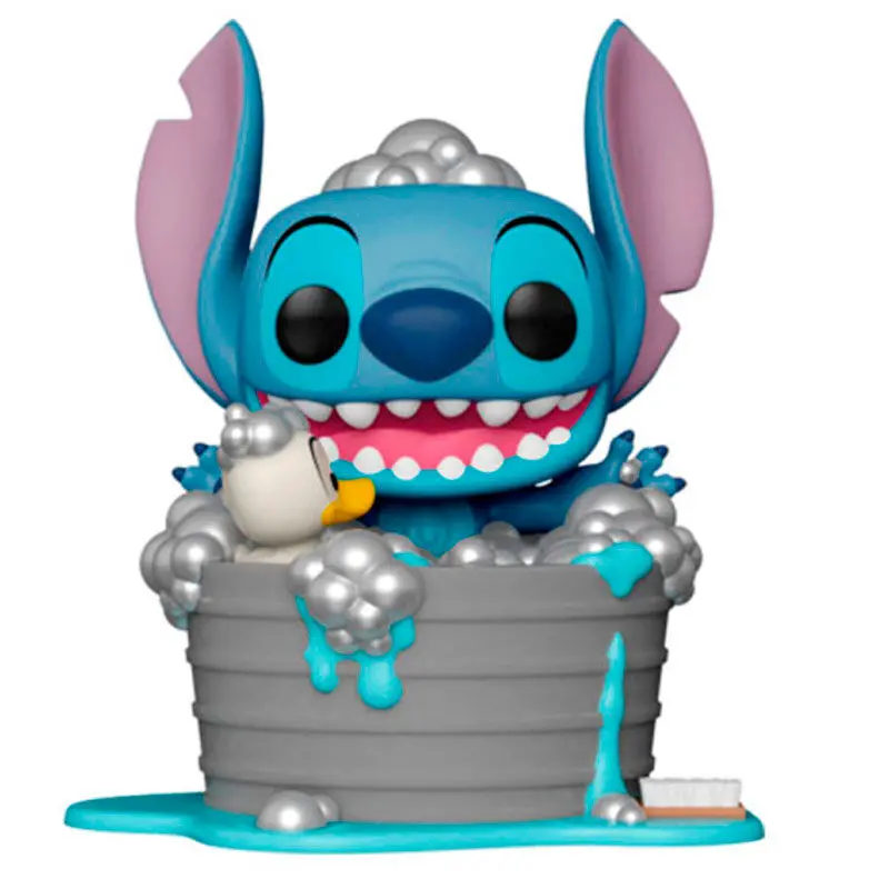 Disney POP! Deluxe Vinyl Figure Stitch in bathtub 9 cm termékfotó