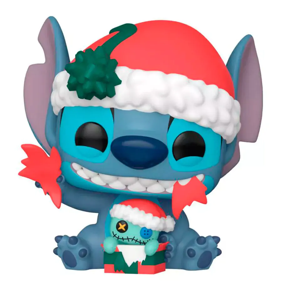 Funko POP figure Disney Lilo & Stitch - Stitch Unwrapping Gift termékfotó