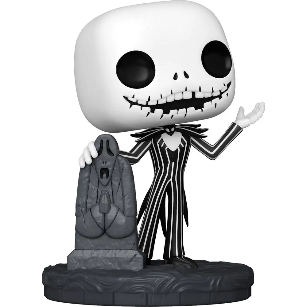 Nightmare before Christmas 30th POP! Disney Vinyl Figure Jack w/Gravestone 9 cm termékfotó