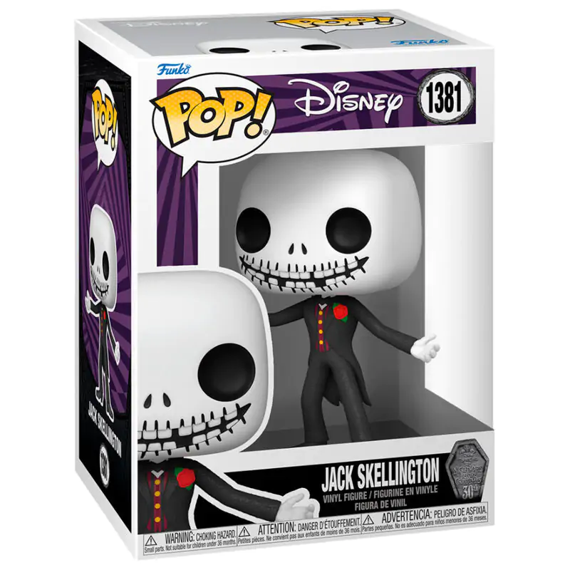 POP figure Disney Nightmare Before Christmas 30th Anniversary Jack Skellington termékfotó