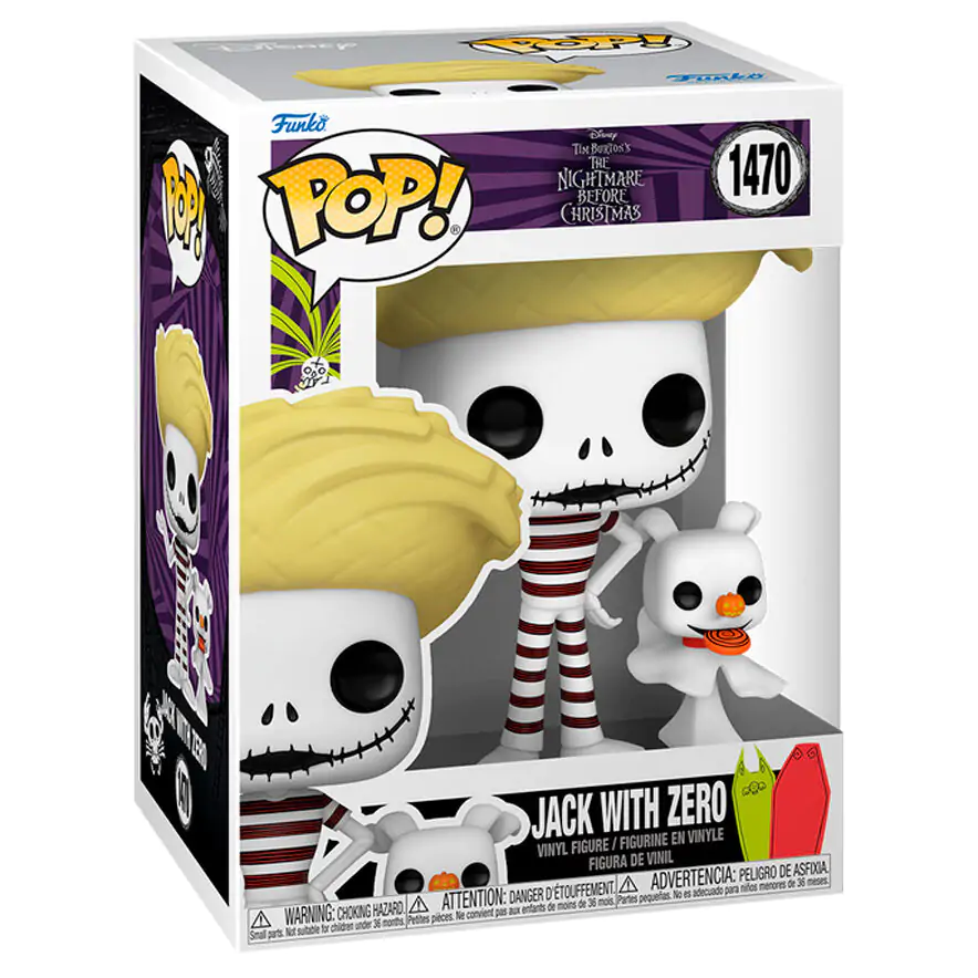 Funko POP figure Disney Nightmare Before Christmas Jack with Zero termékfotó