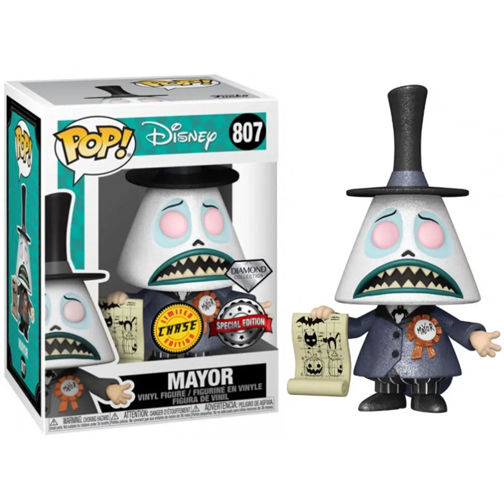 POP figure DisneyNightmare Before Christmas Mayor Chase Exclusive product photo