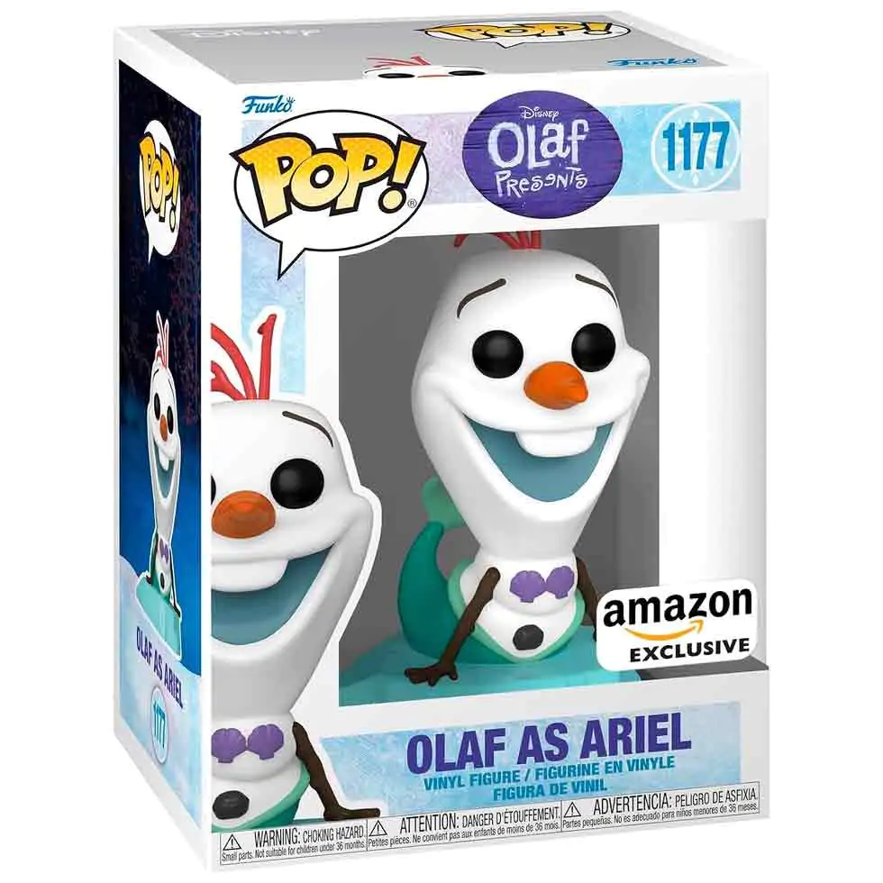 Funko POP figure Disney Olaf Present - Olaf as Ariel Exclusive product photo