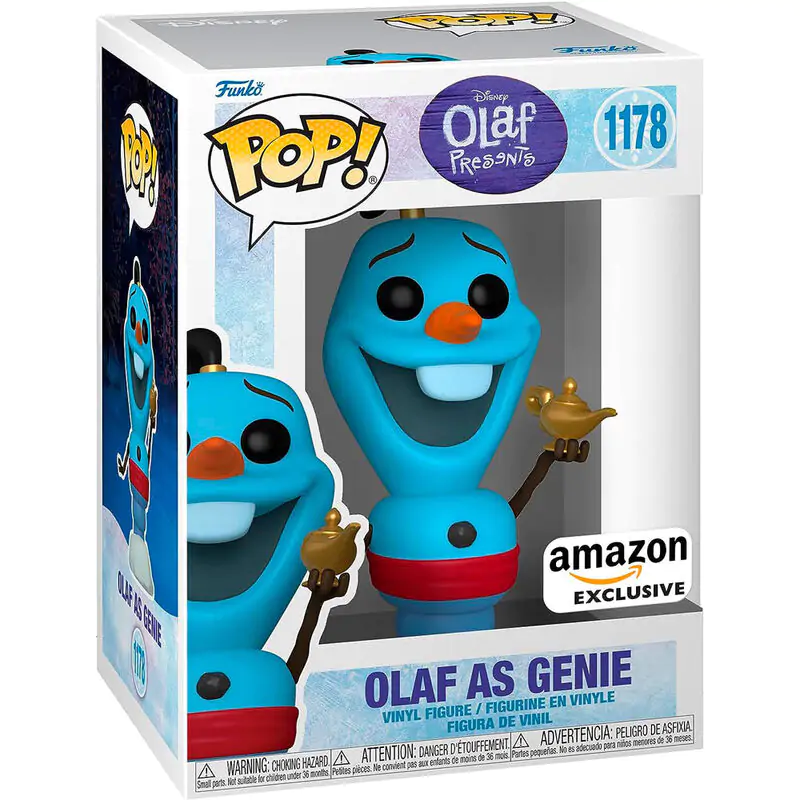 POP figure Disney Olaf Present Olaf as Genie Exclusive termékfotó