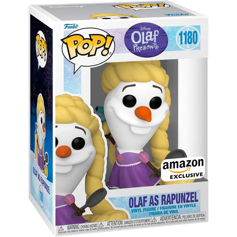 POP figure Disney Olaf Present Olaf as Rapunzel Exclusive product photo