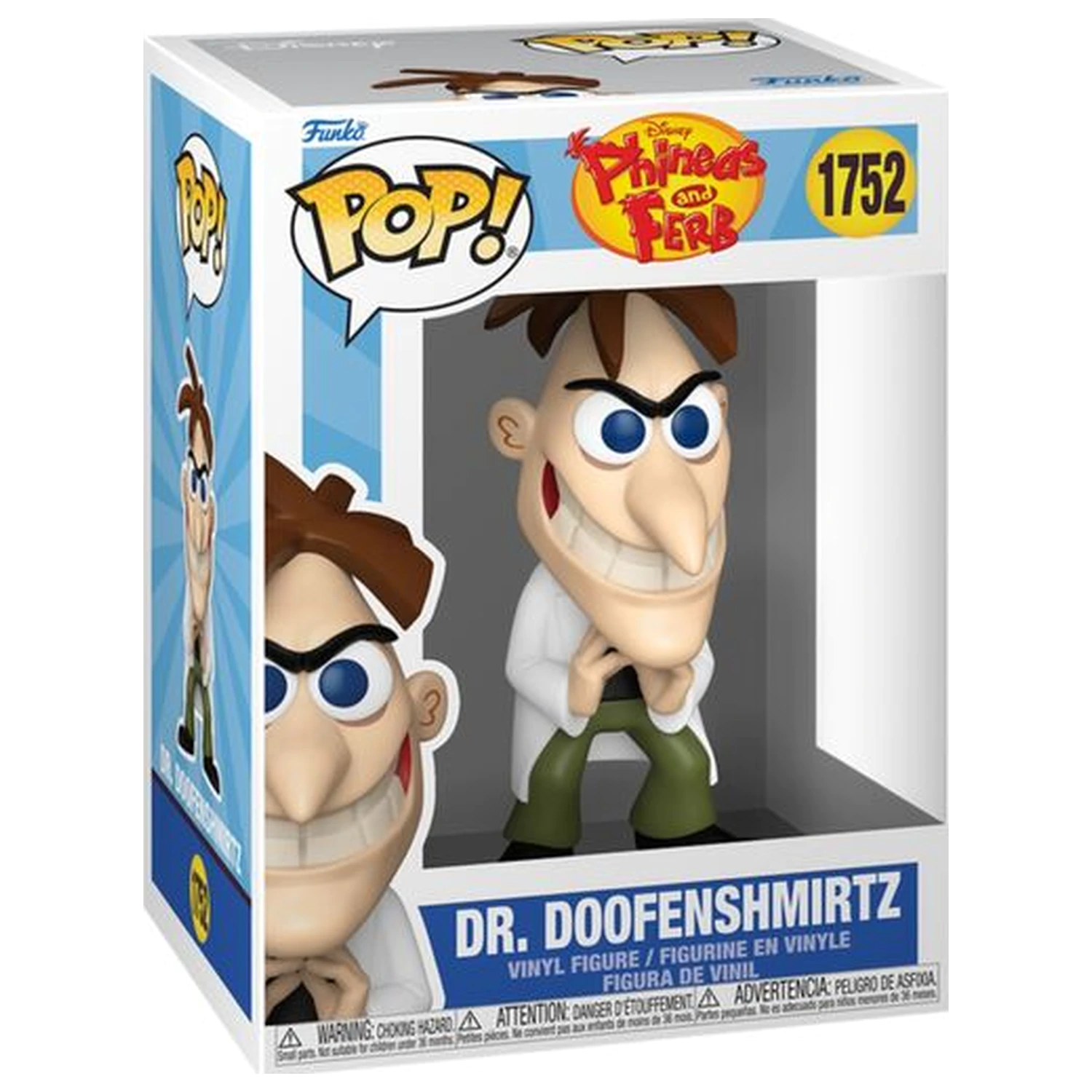Funko POP figure Disney Phineas And Ferb Dr. Doofenshmirtz product photo