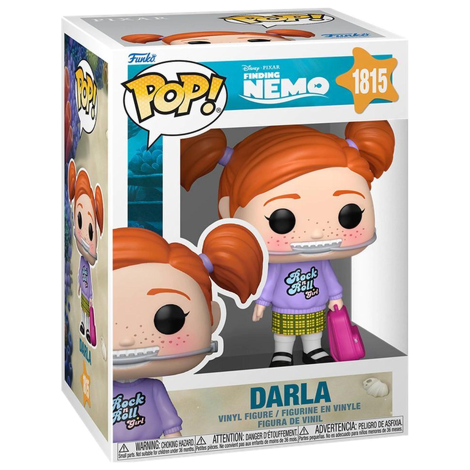 Funko POP figure Disney Pixar Finding Nemo Darla Sherman product photo
