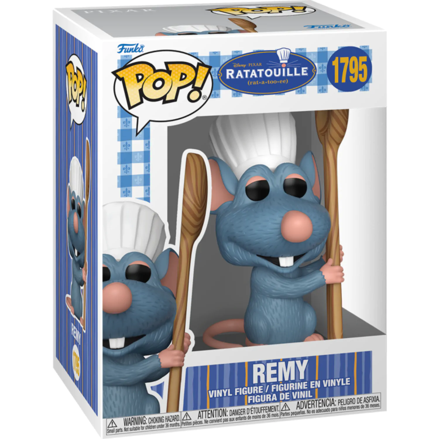Funko POP figure Disney Pixar Ratatouille Remy with Cooking Spoon product photo