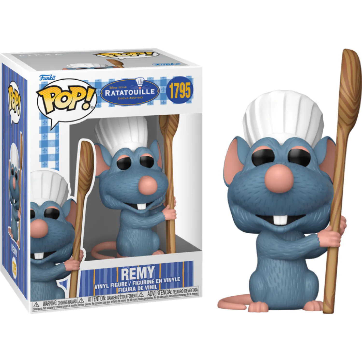 Funko POP figure Disney Pixar Ratatouille Remy with Cooking Spoon product photo