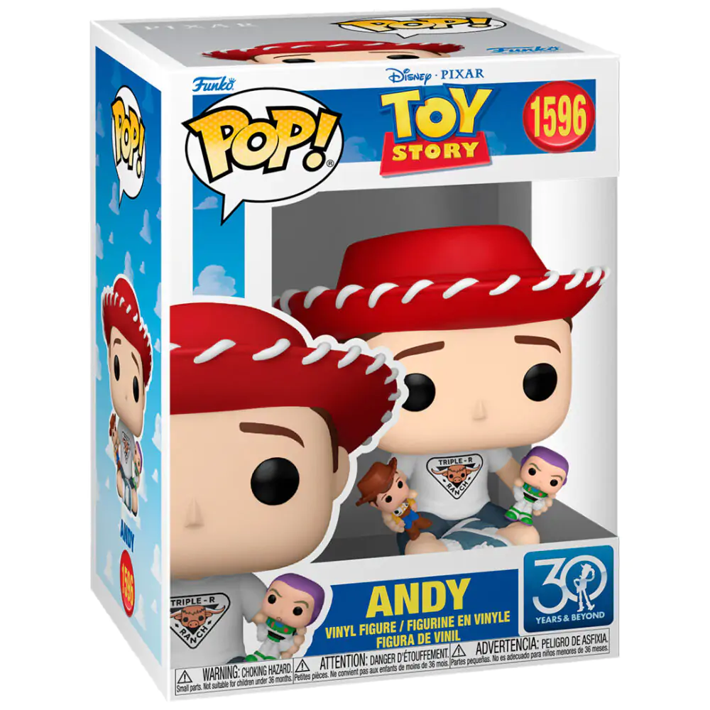 Funko POP figure Disney Pixar Toy Story Andy product photo