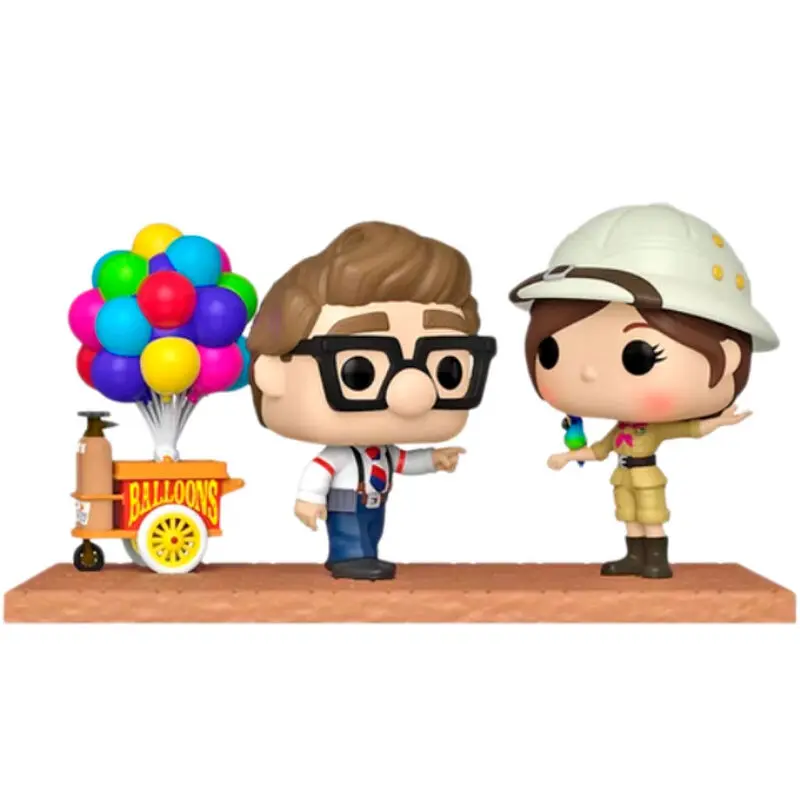 POP figure Disney Pixar Up Carl & Ellie with Balloon Cart Exclusive product photo