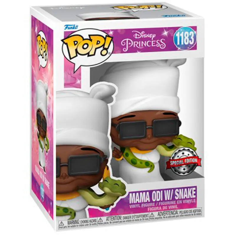 POP figure Disney Princess and the Frog Mama Odi Snake Exclusive termékfotó