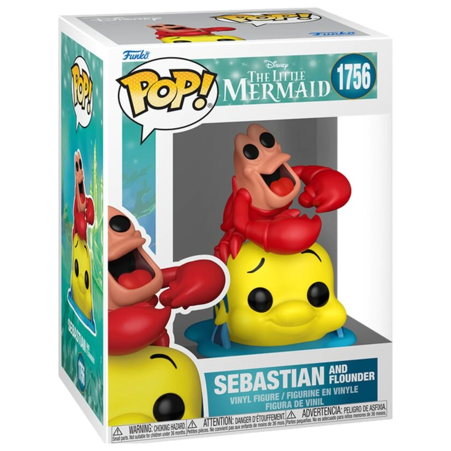 Funko POP figure Disney Sebastian and Flounder product photo