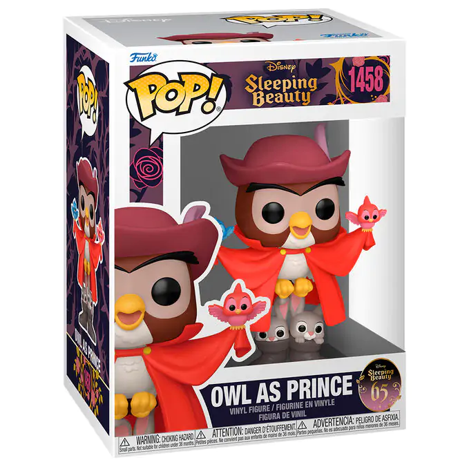 Funko POP figure Disney Sleeping Beauty - Owl as Prince termékfotó