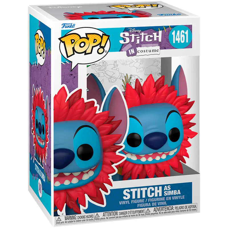 Funko POP figure Disney Stitch as Simba termékfotó