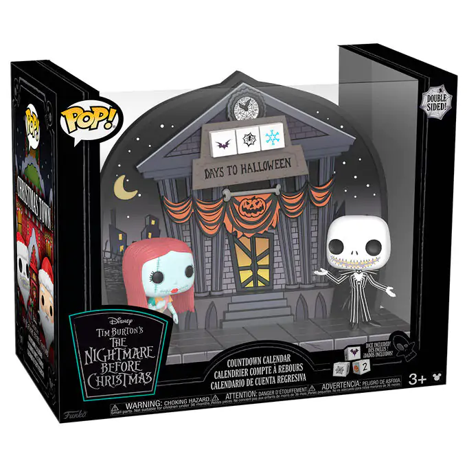 Funko POP figure Disney The Nightmare Before Christmas Dual-Sided Countdown Calendar product photo