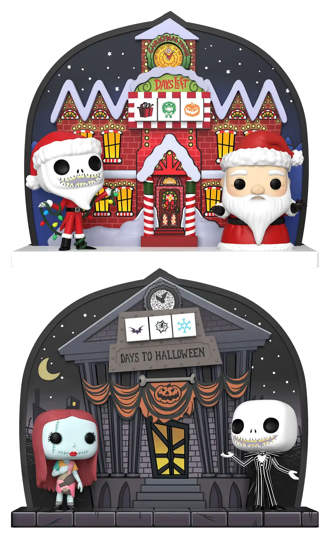 Funko POP figure Disney The Nightmare Before Christmas Dual-Sided Countdown Calendar product photo