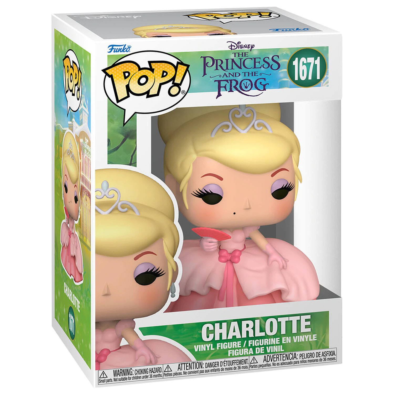 Funko POP figure Disney The Princess and the Frog Charlotte product photo