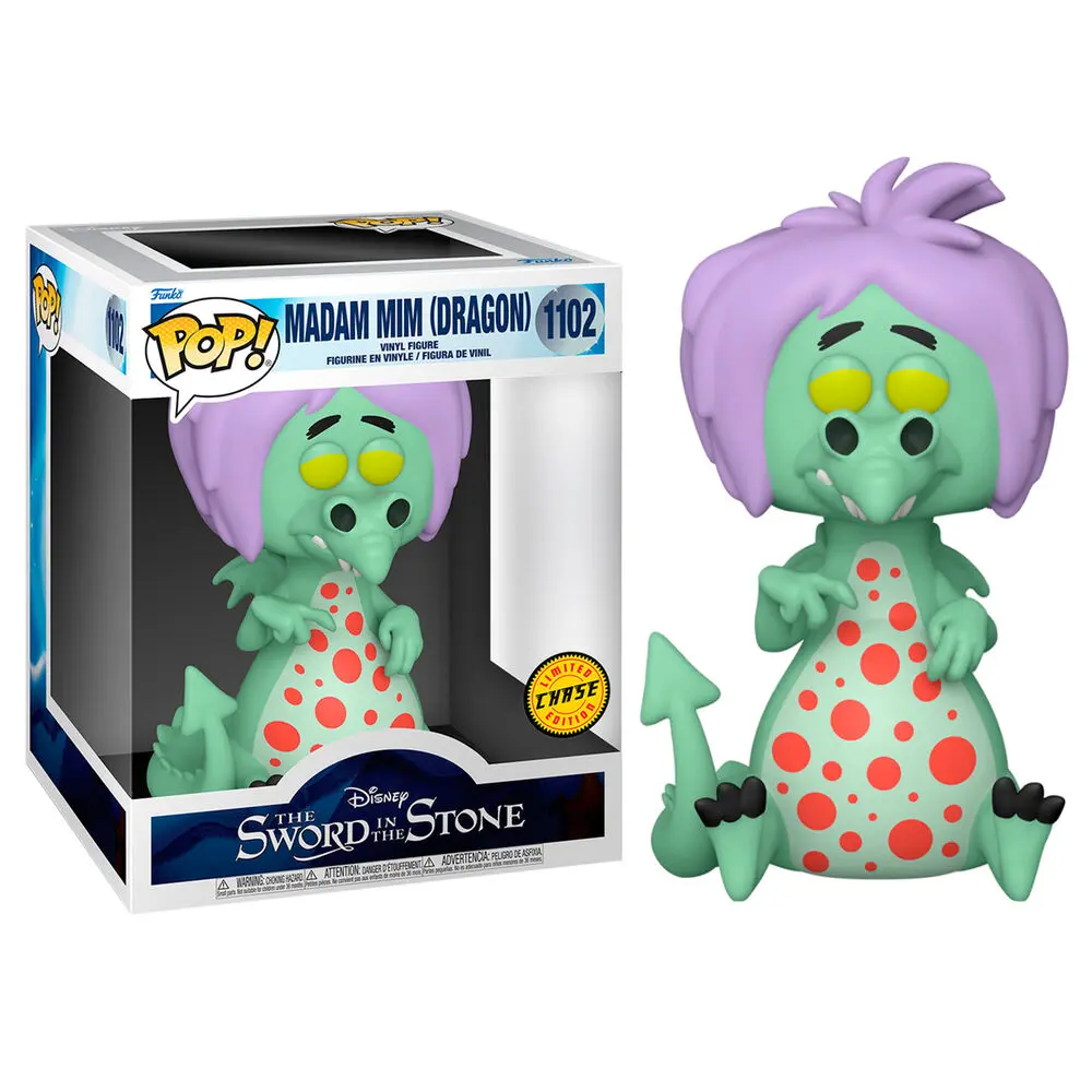 POP figure Disney The Sword in the Stone Mim as Dragon Chase 15cm termékfotó