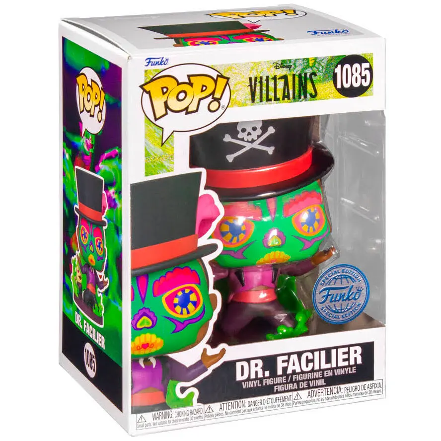 Disney: Villains POP! Disney Vinyl Figure Sugar Skull Facilier w/Base 9 cm termékfotó