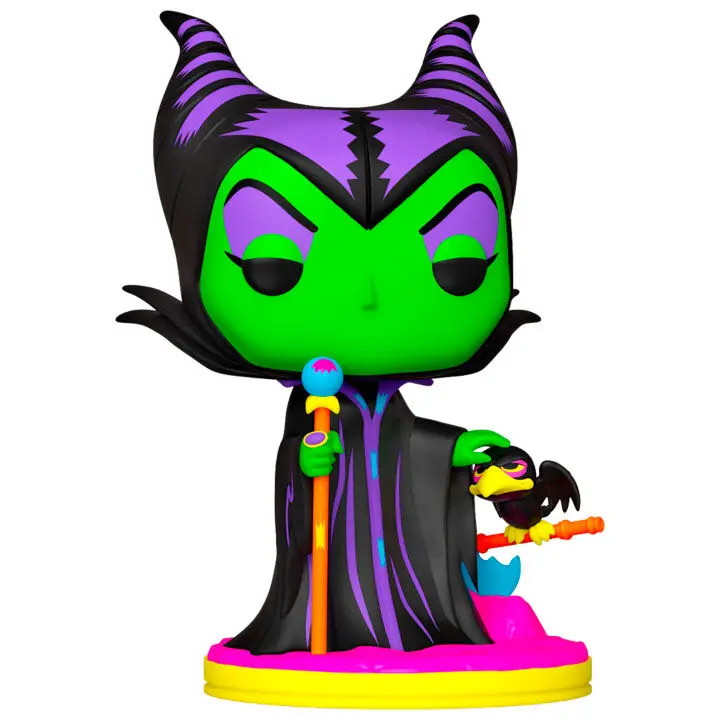 Disney Villains POP! Vinyl Figure Maleficent (Blacklight) 9 cm termékfotó