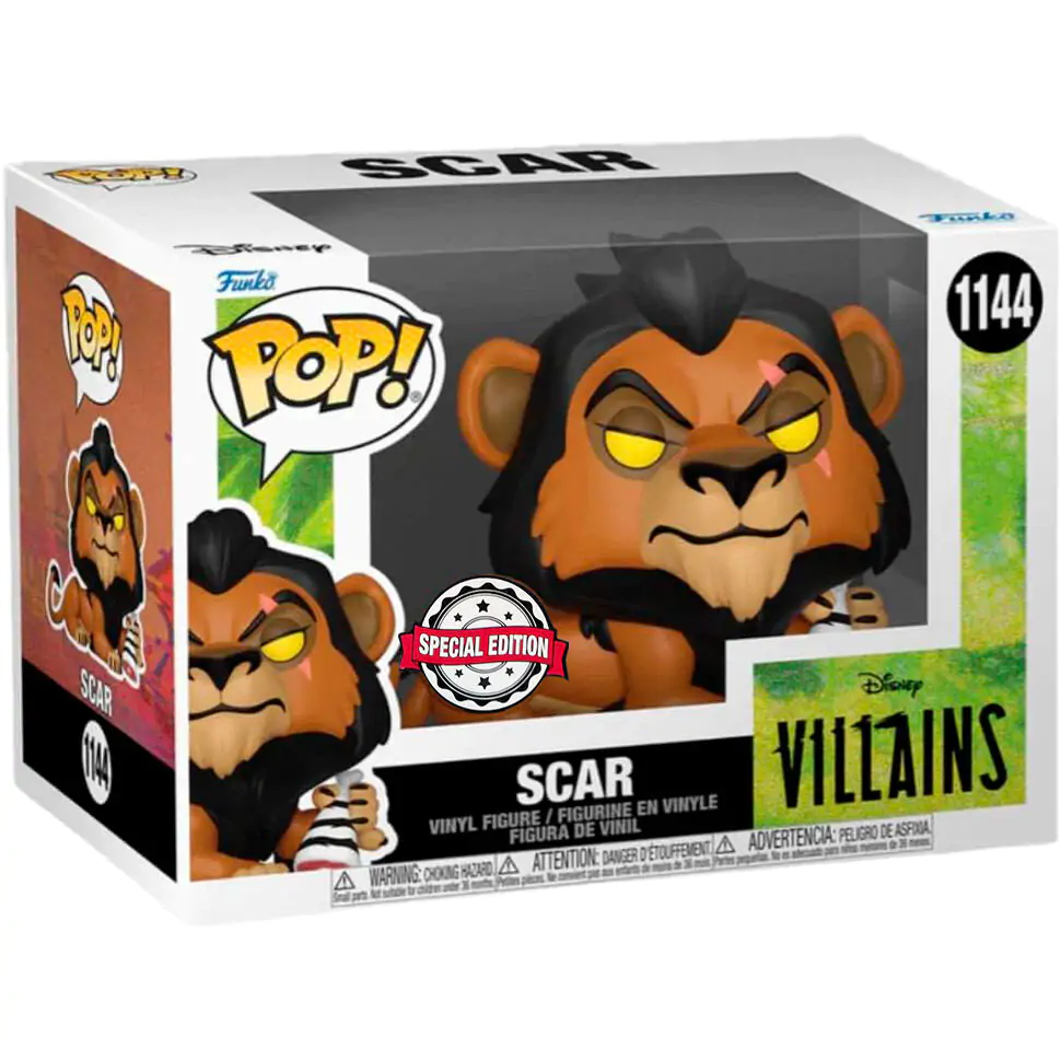 Funko POP figure Disney Villains The Lion King Scar Exclusive termékfotó