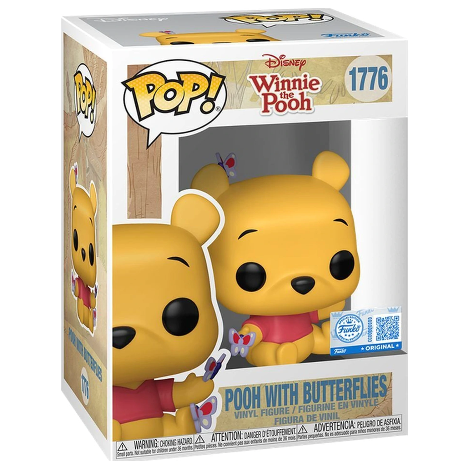 Funko POP figure Disney Winnie the Pooh - Pooh with Butterflies Exclusive product photo