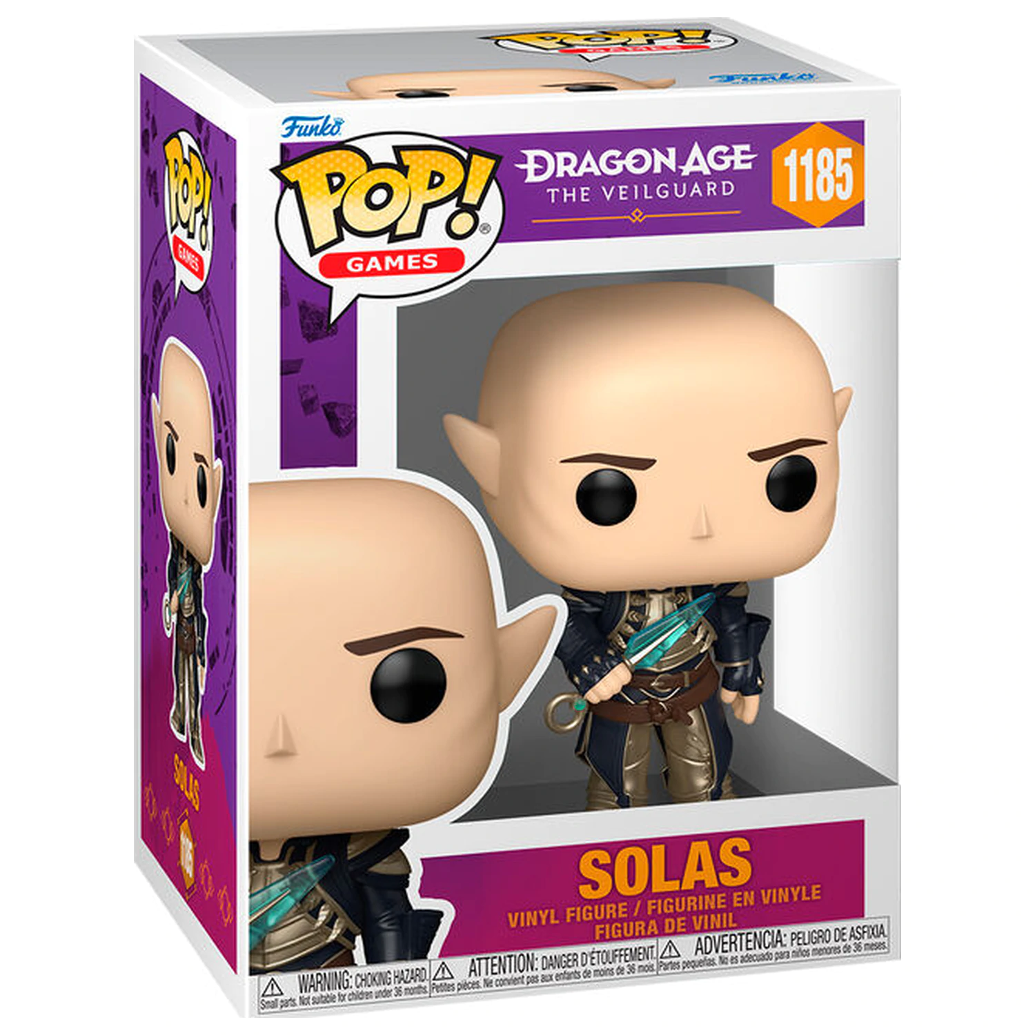 Funko POP figure Dragon Age: The Veilguard Solas product photo