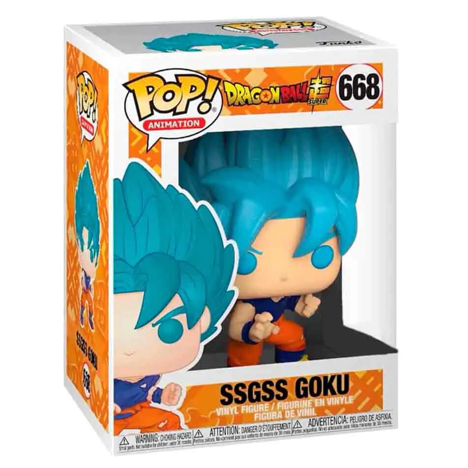 Funko POP figure Dragon Ball Super SSGSS Goku Exclusive termékfotó