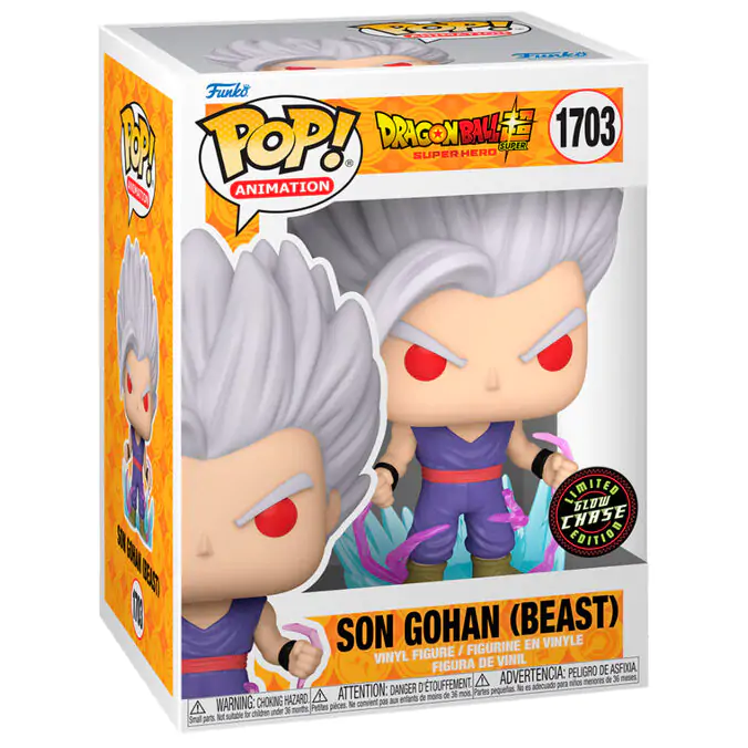 Funko POP figure Dragon Ball Super Super Hero Gohan Beast Chase termékfotó