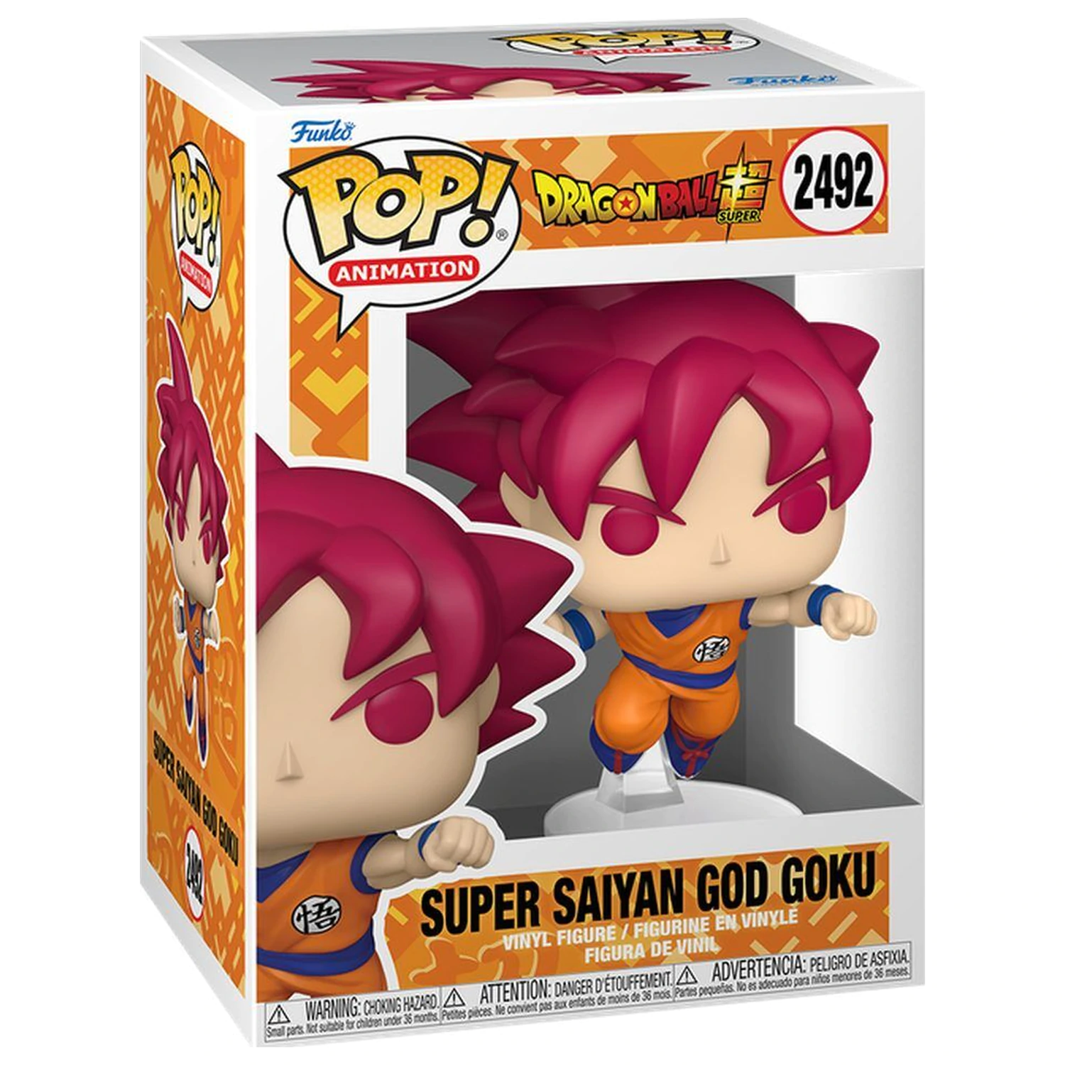 Funko POP figure Dragon Ball Super - Super Saiyan God Goku product photo