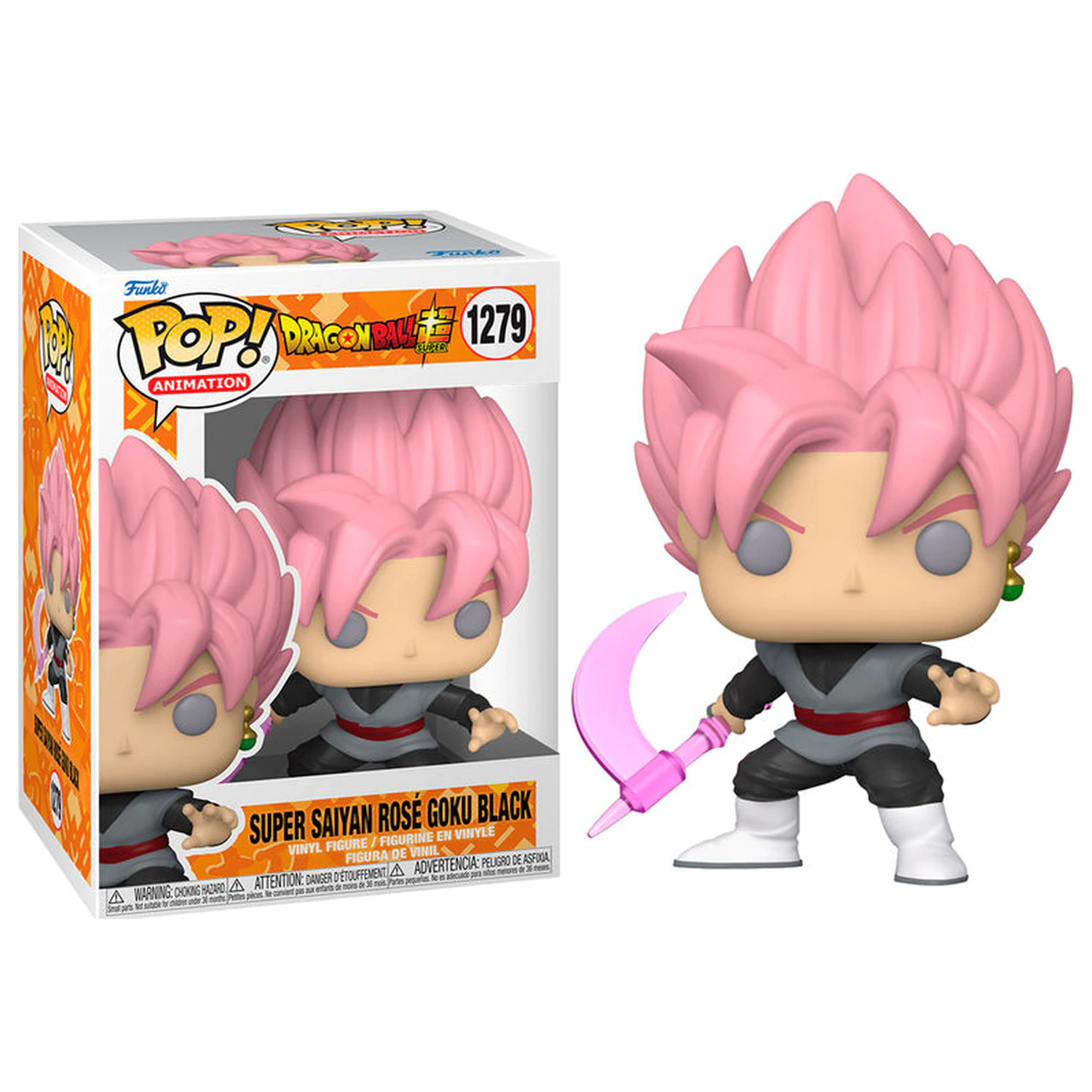 Dragon Ball Super POP! Animation Vinyl Figure Goku w/(TRL) Scythe 9 cm product photo