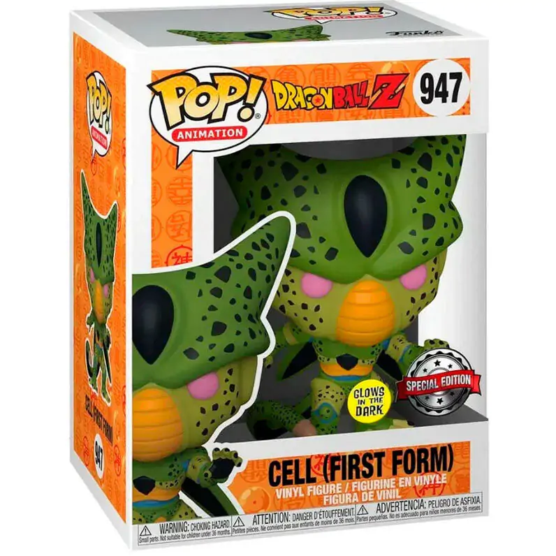 POP figure Dragon Ball Z Cell First Form Exclusive termékfotó