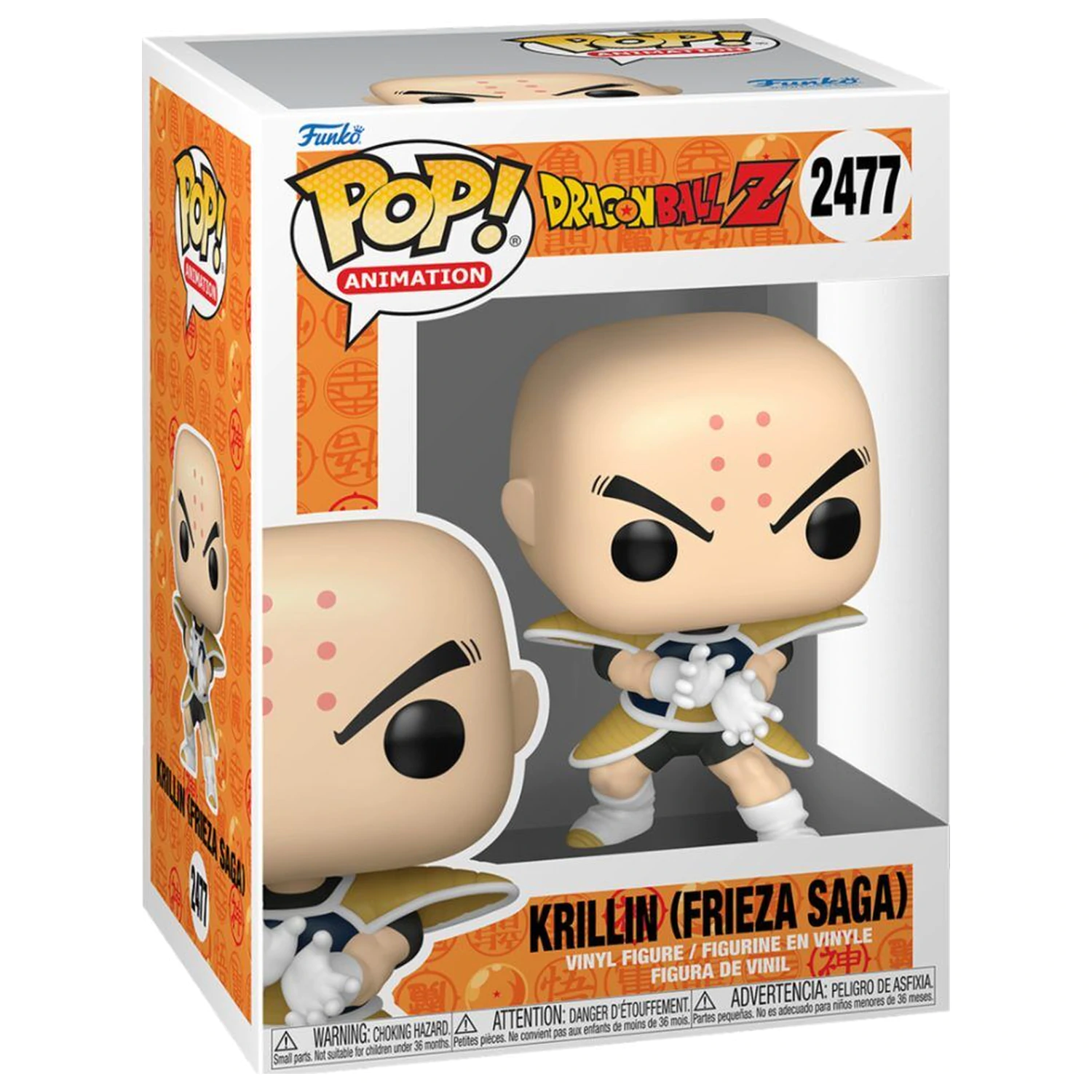 Funko POP figure Dragon Ball Z Krillin Frieza Saga product photo