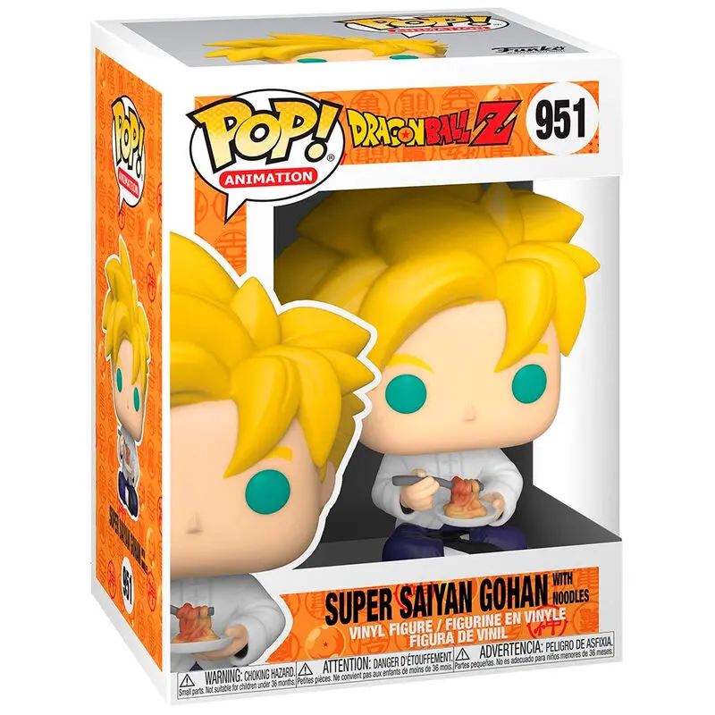 POP figure Dragon Ball Z Serie 9 Super Saiyan Gohan with Noodles termékfotó