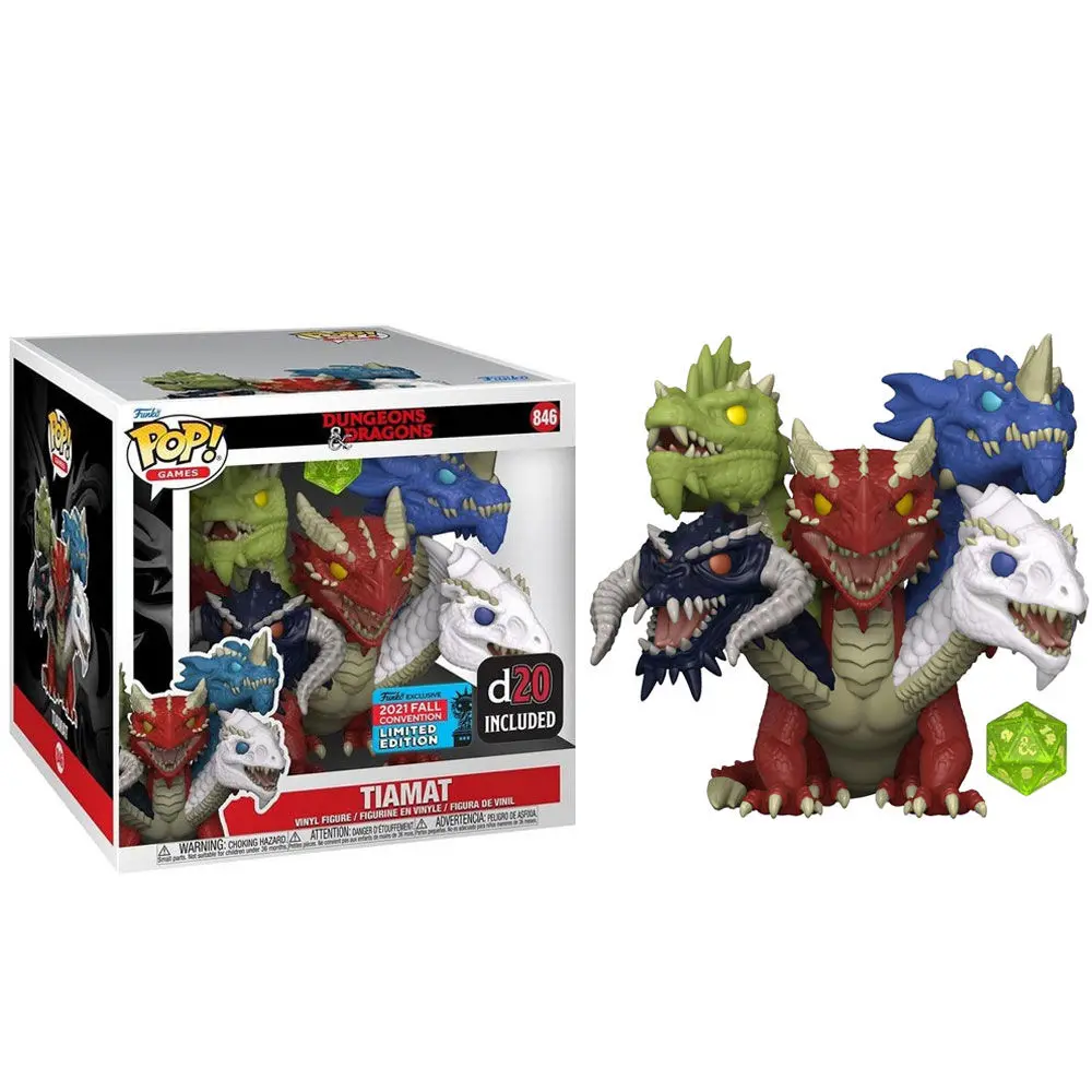 Dungeons &amp; Dragons Oversized POP! Animation Vinyl Figure Tiamat 15 cm product photo