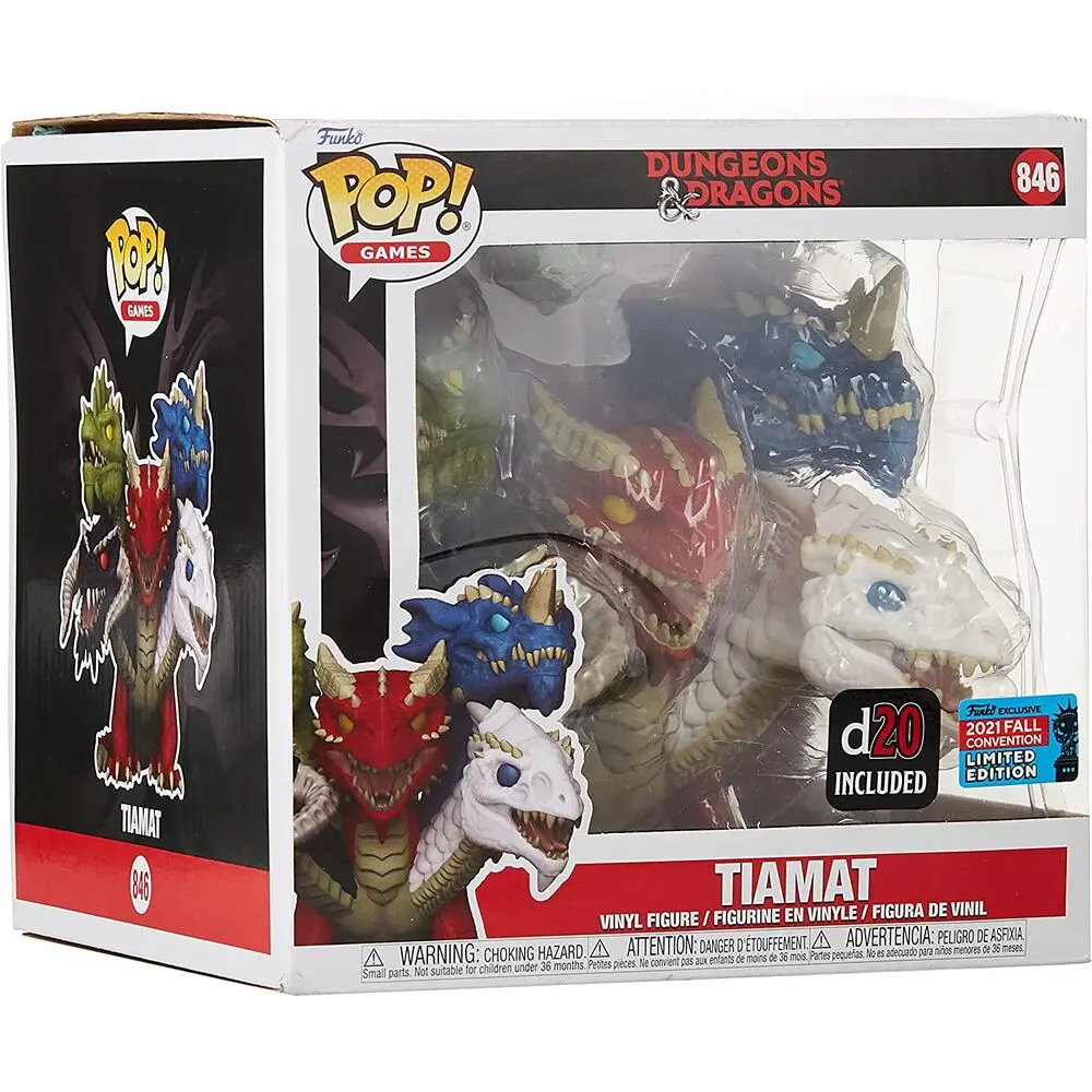 Dungeons &amp; Dragons Oversized POP! Animation Vinyl Figure Tiamat 15 cm product photo