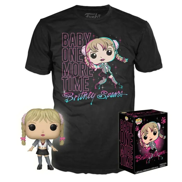 Funko POP figure & tee box Britney Spears One More Time Exkluzív termékfotó