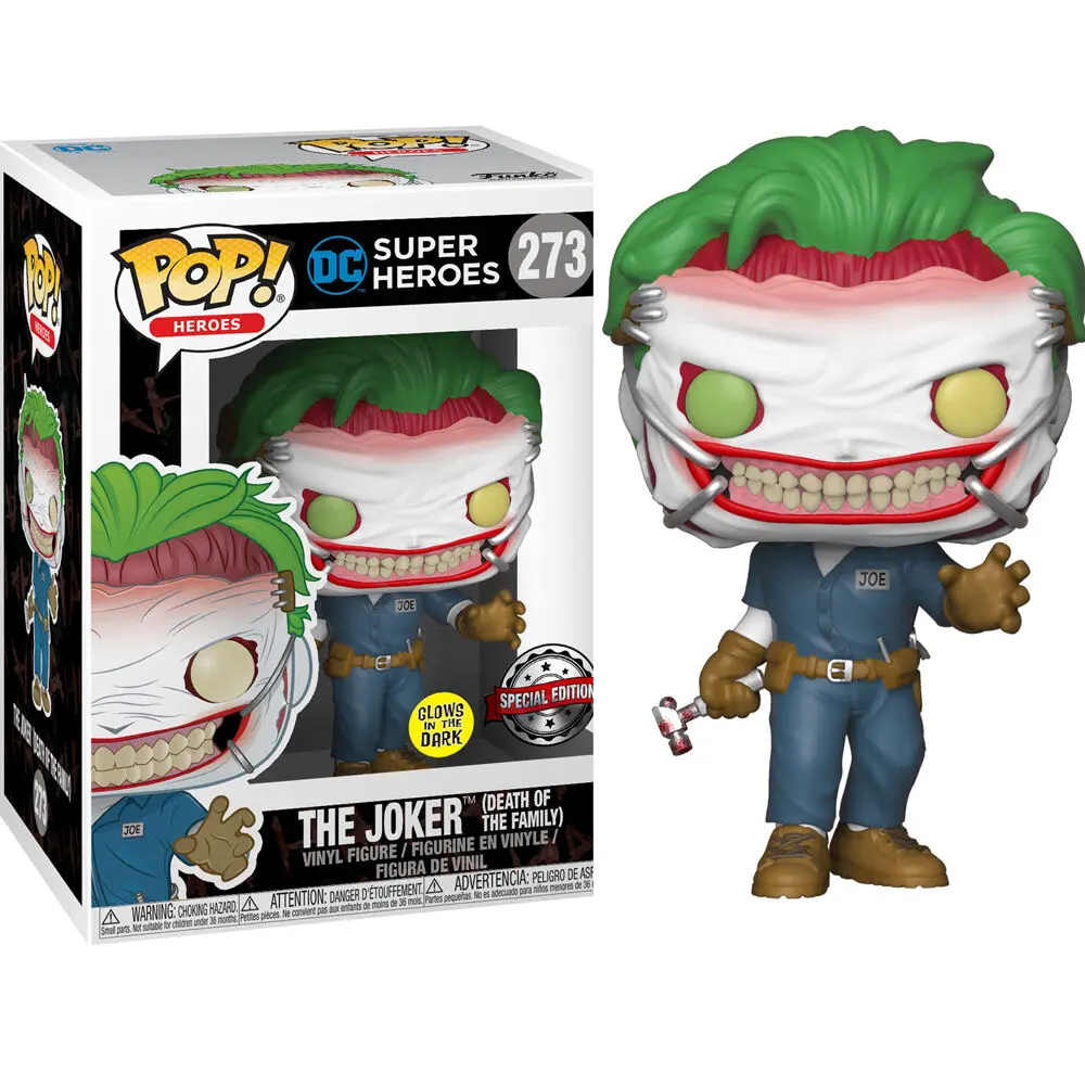 Funko POP! figure & tee box DC Comics The Joker Exkluzív termékfotó