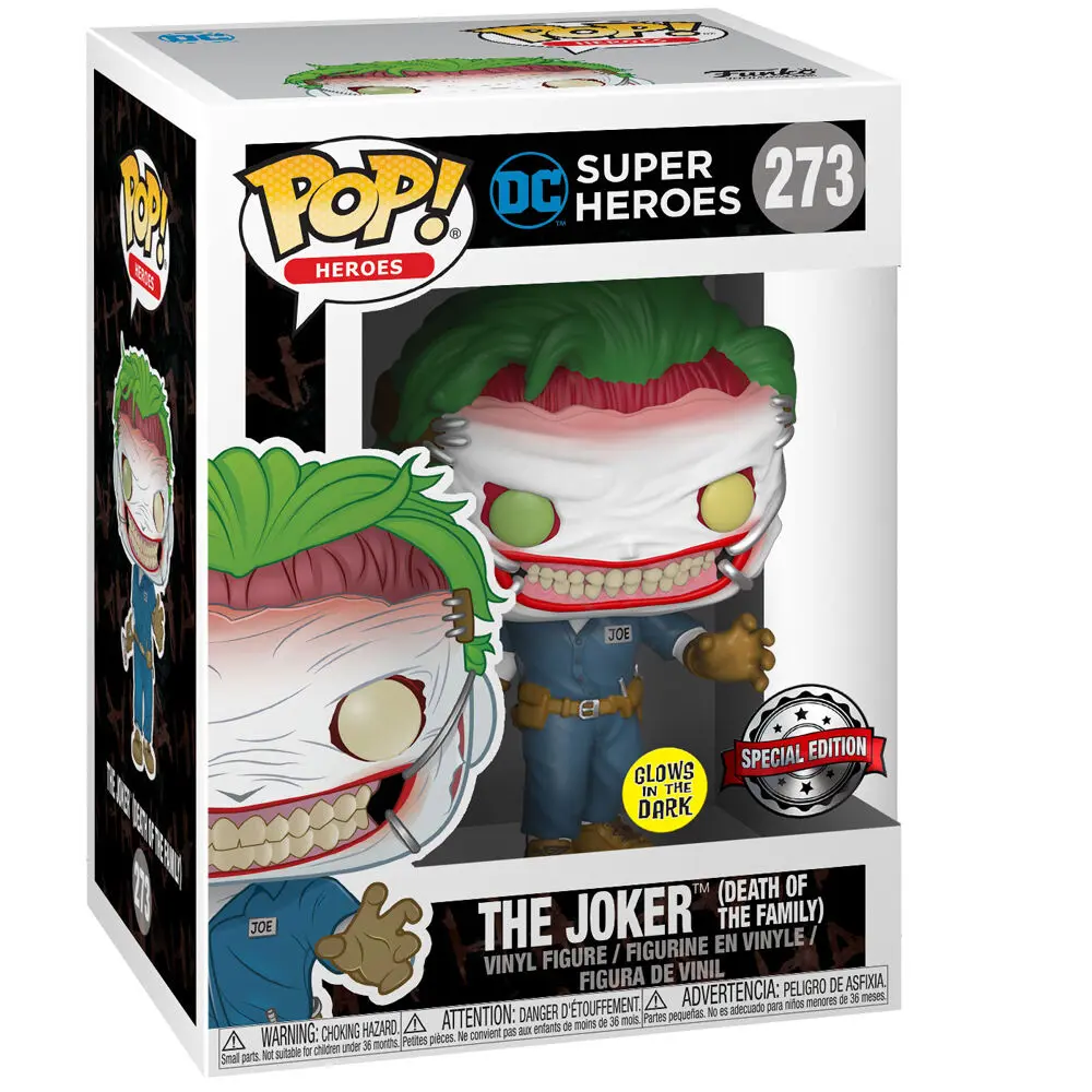 Funko POP! figure & tee box DC Comics The Joker Exkluzív termékfotó