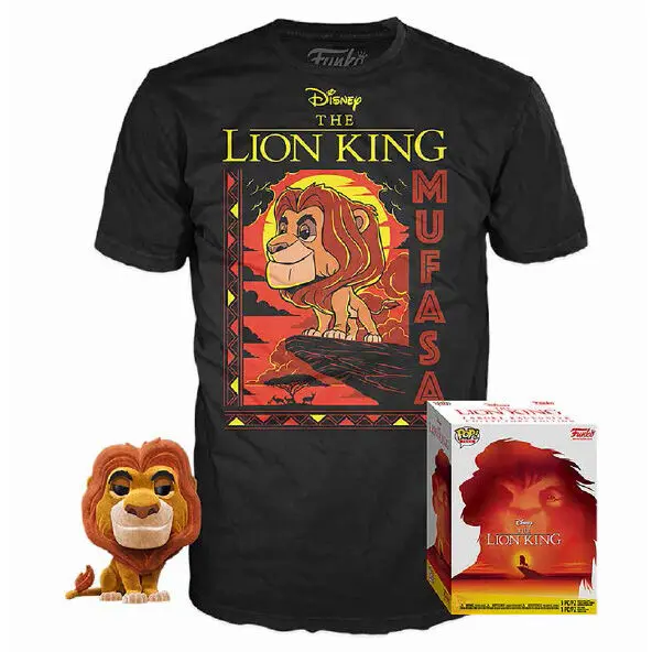Funko POP figure & tee box Disney The Lion King Mufasa termékfotó