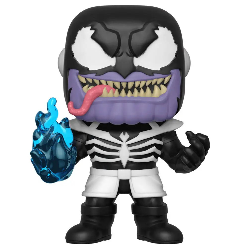 Funko POP figure & tee box Marvel Venom Venomized Thanos Exkluzív termékfotó