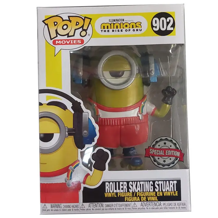 Funko POP figure & tee box Minions Banana Metallic Exkluzív product photo