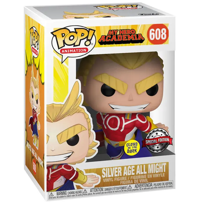 Funko POP figure & tee box My Hero Academia All Might Exkluzív termékfotó