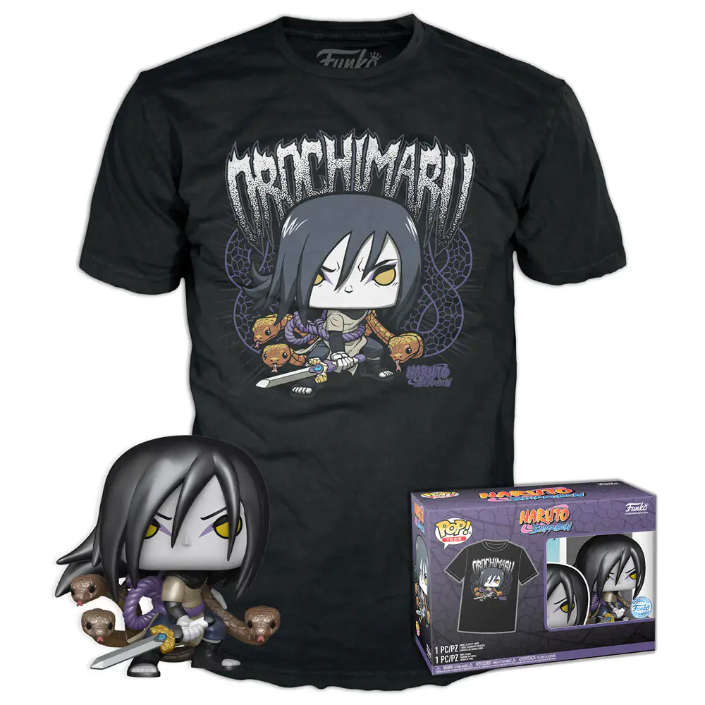 Set figure POP & Tee Naruto Shippuden Orochimaru termékfotó