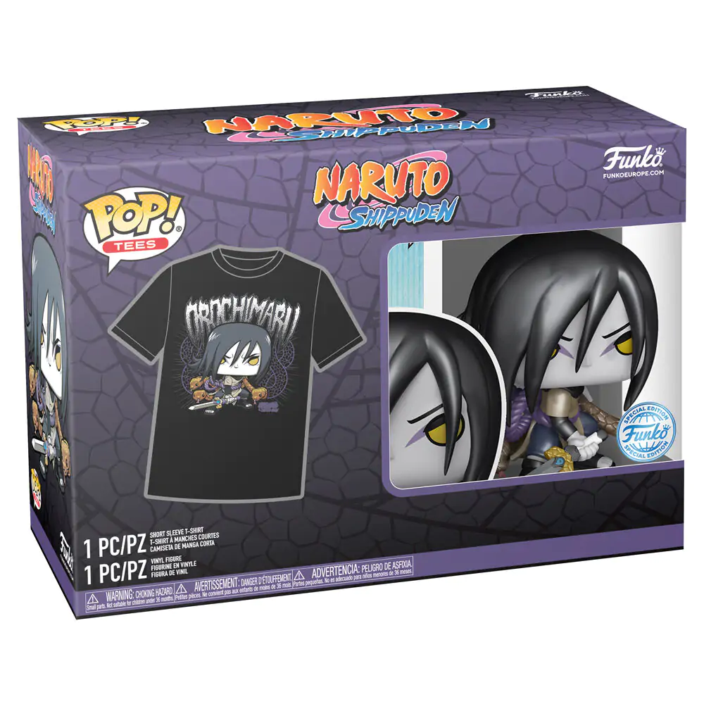 Set figure POP & Tee Naruto Shippuden Orochimaru termékfotó